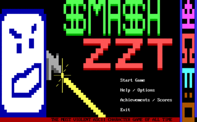 Smash ZZT Title Screen